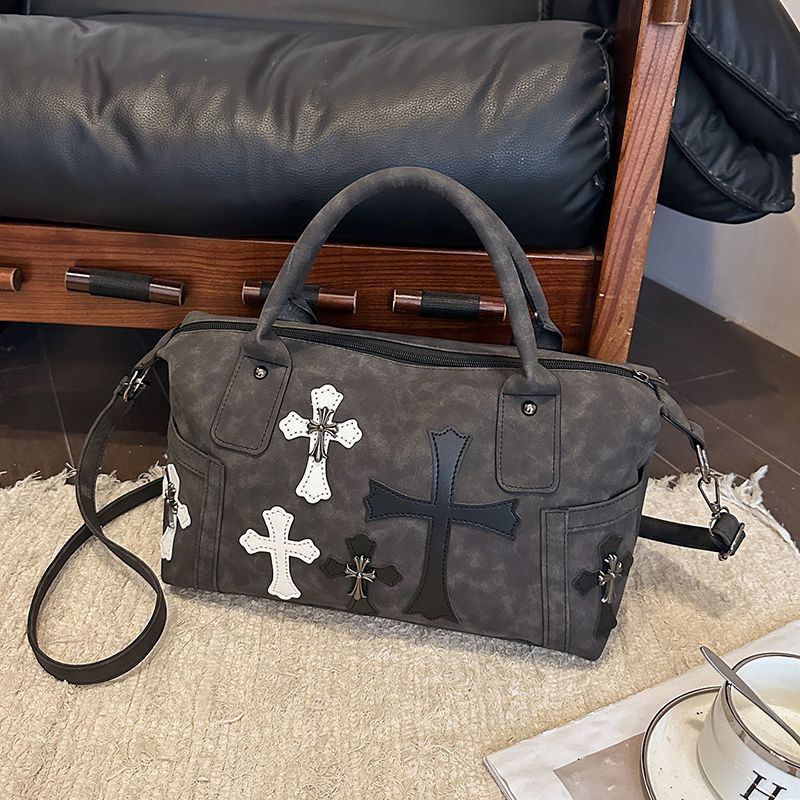 Chrome Hearts Fashion Gothic Style One Shoulder Tote Bag