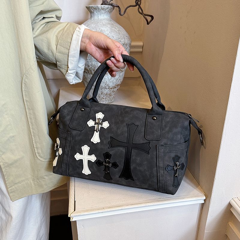 Chrome Hearts Fashion Gothic Style One Shoulder Tote Bag