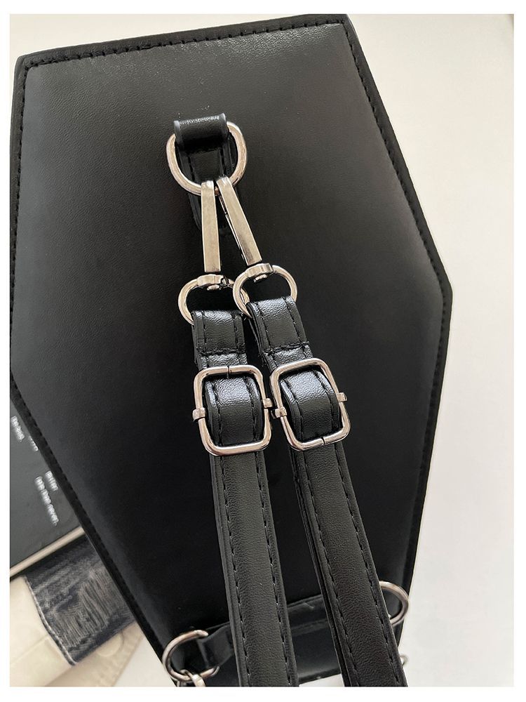 Chrome Hearts Dark Gothic Style Hell Cross Backpack