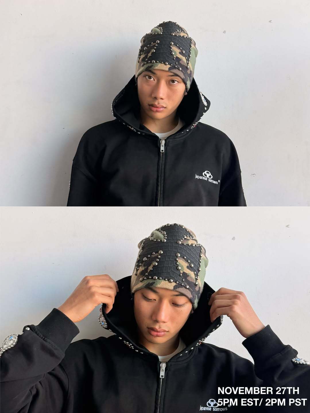 Chrome Hearts beanie hat 1001