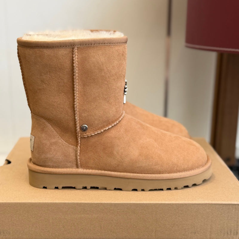 Black Chrome Heart Uggs