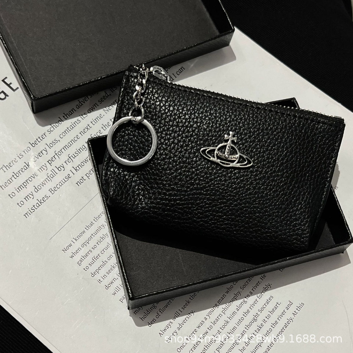 Chrome Hearts Luxury Leather Coin Purse Pendant