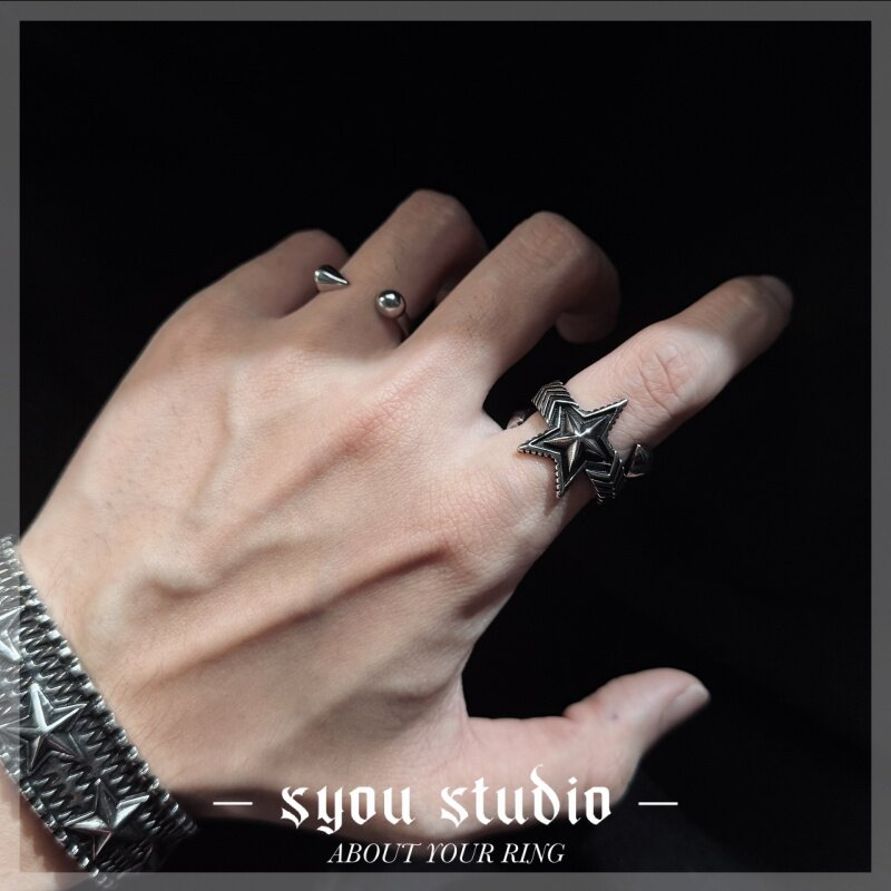 Syou Alphabet Star Ring