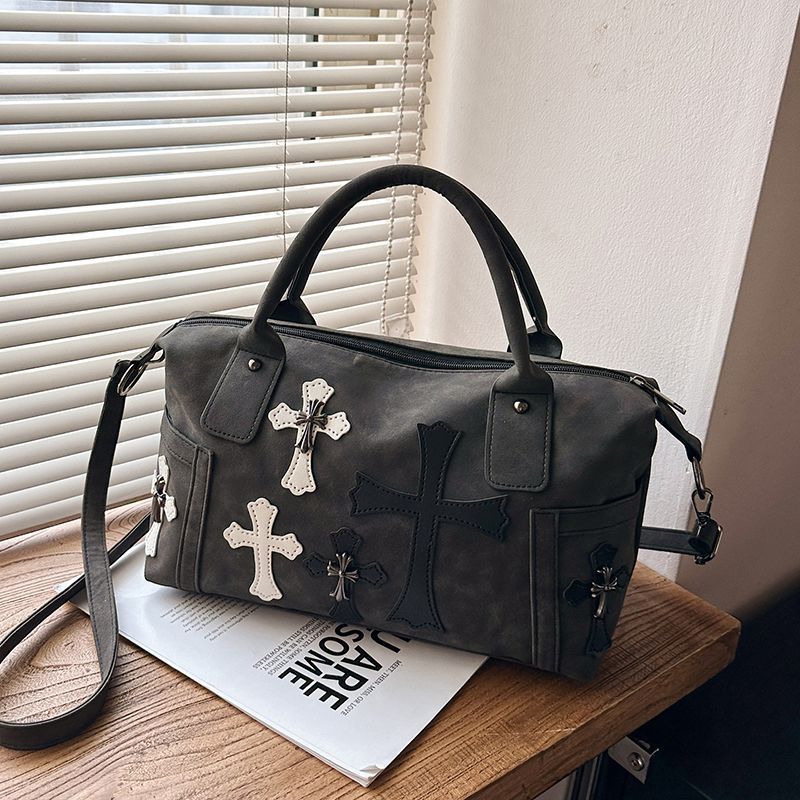 Chrome Hearts Fashion Gothic Style One Shoulder Tote Bag