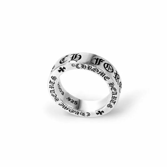 6MM CHROME HEARTS FOREVER RING SPACER 5