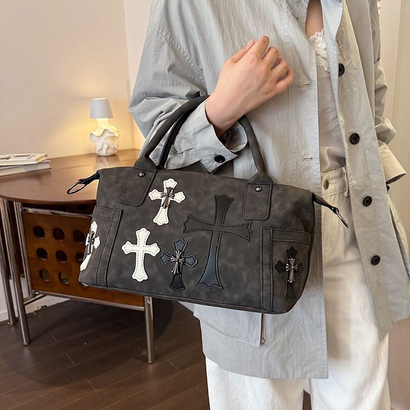 Chrome Hearts Fashion Gothic Style One Shoulder Tote Bag