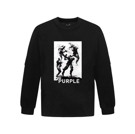 Purple New Sweatshirt