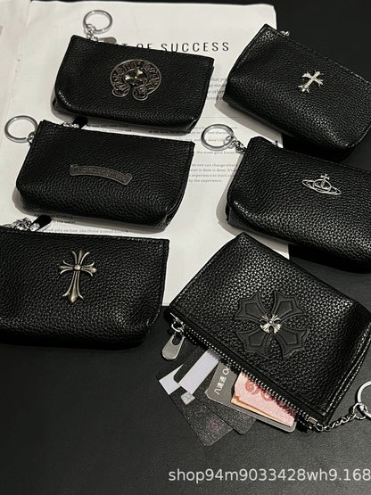 Chrome Hearts Luxury Leather Coin Purse Pendant
