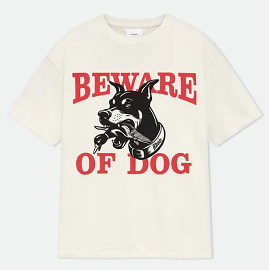 Rhude Warning logo T-shirt