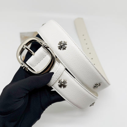 Chrome Hearts Pin Buckle Rivet Belt