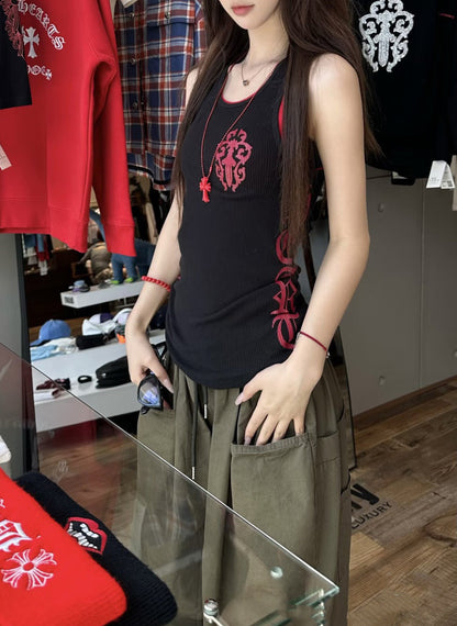 Chrome Hearts Black Tank Top T-shirt 2026