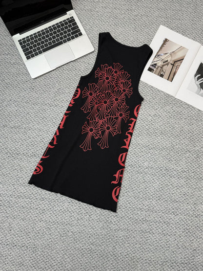 Chrome Hearts Black Tank Top T-shirt 2026