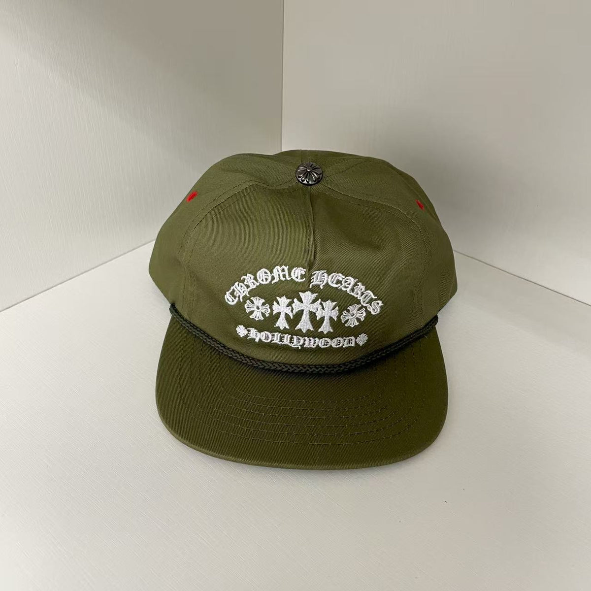 Chrome Hearts Gas Station 5 Panel Hat Grey