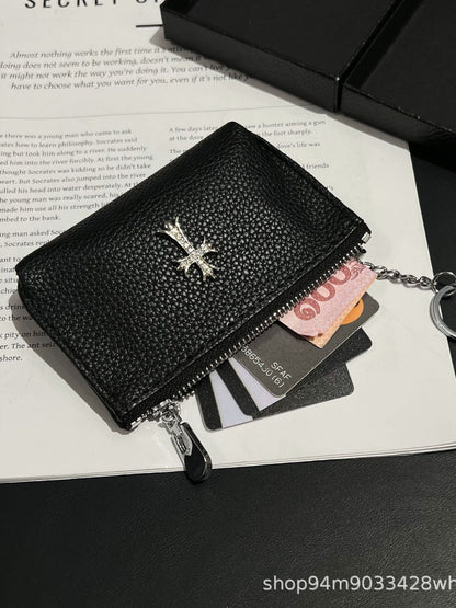 Chrome Hearts Luxury Leather Coin Purse Pendant