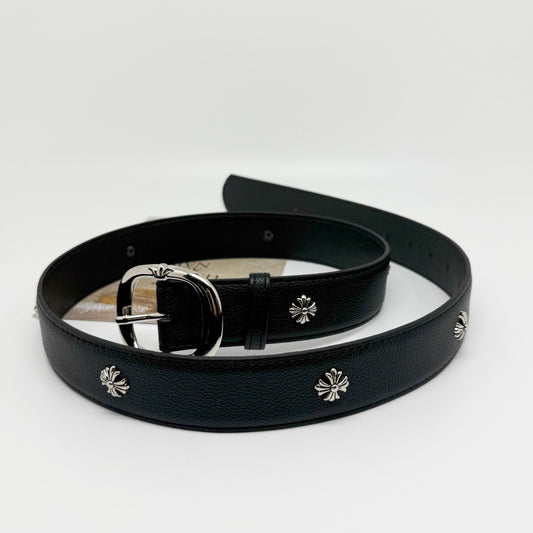Chrome Hearts Pin Buckle Rivet Belt