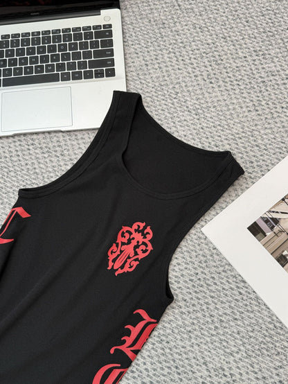 Chrome Hearts Black Tank Top T-shirt 2026
