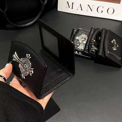 Chrome Hearts Cross Card Holder Coin Purse