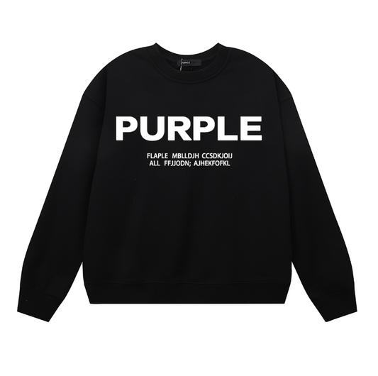 Purple New Sweatshirt