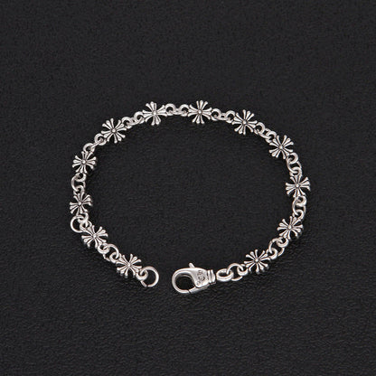Chrome Hearts Silver Tiny E Bracelet 001