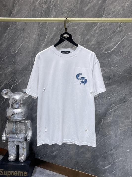 Chrome Hearts Style Casual Unisex Short Sleeve T-Shirt