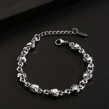 Chrome Hearts double-layer Cross simple bracelet