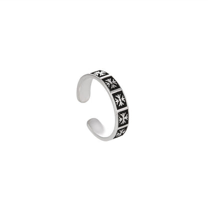 Chrome Hearts Sliver cross original couple ring
