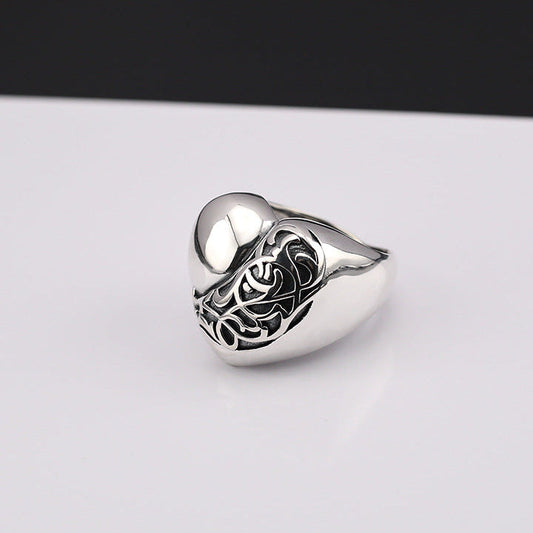 Chrome Hearts Peach Heart Vine Heart Shaped Ring