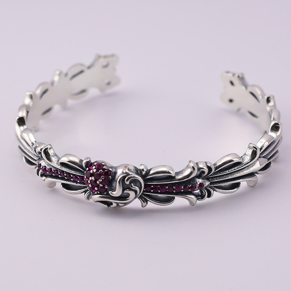 chrome hearts Gem Heart bracelet