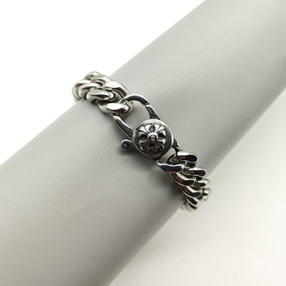 Chrome Hearts cross flower decorative clasp bracelet