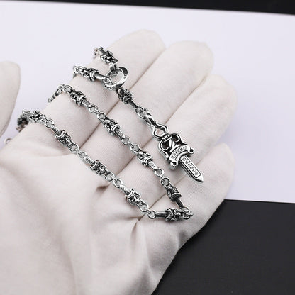 Chrome Hearts sword chain sword pendant necklace