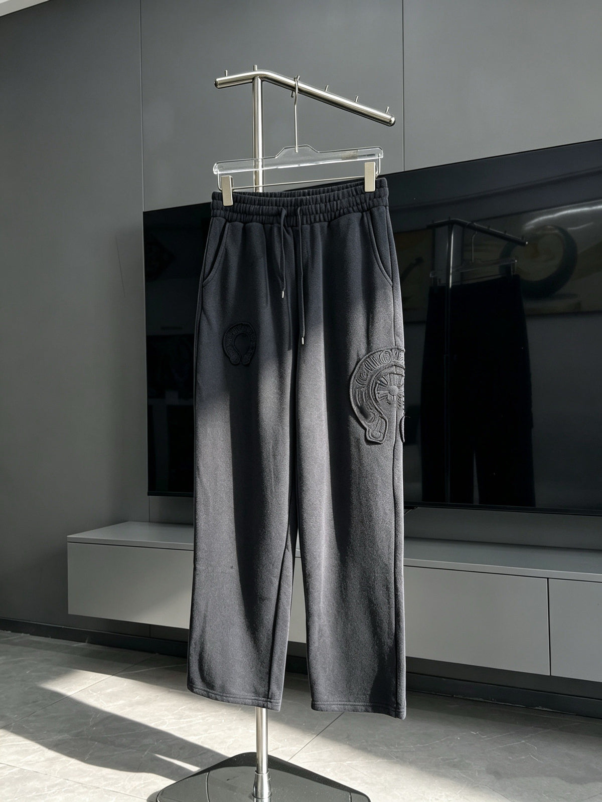 [Top Version]Chrome Hearts Style 2026 New Black Pants