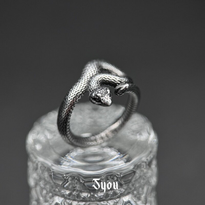 Syou Serpentine titanium steel ring