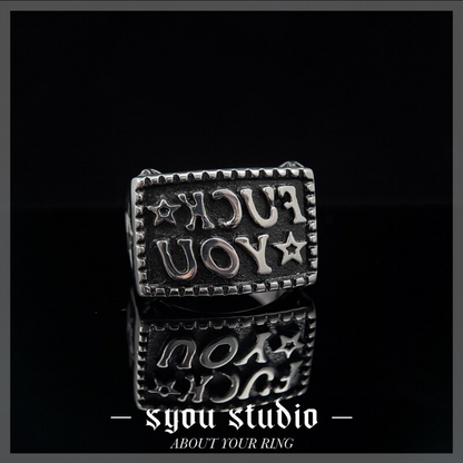 Syou Alphabet Star Ring