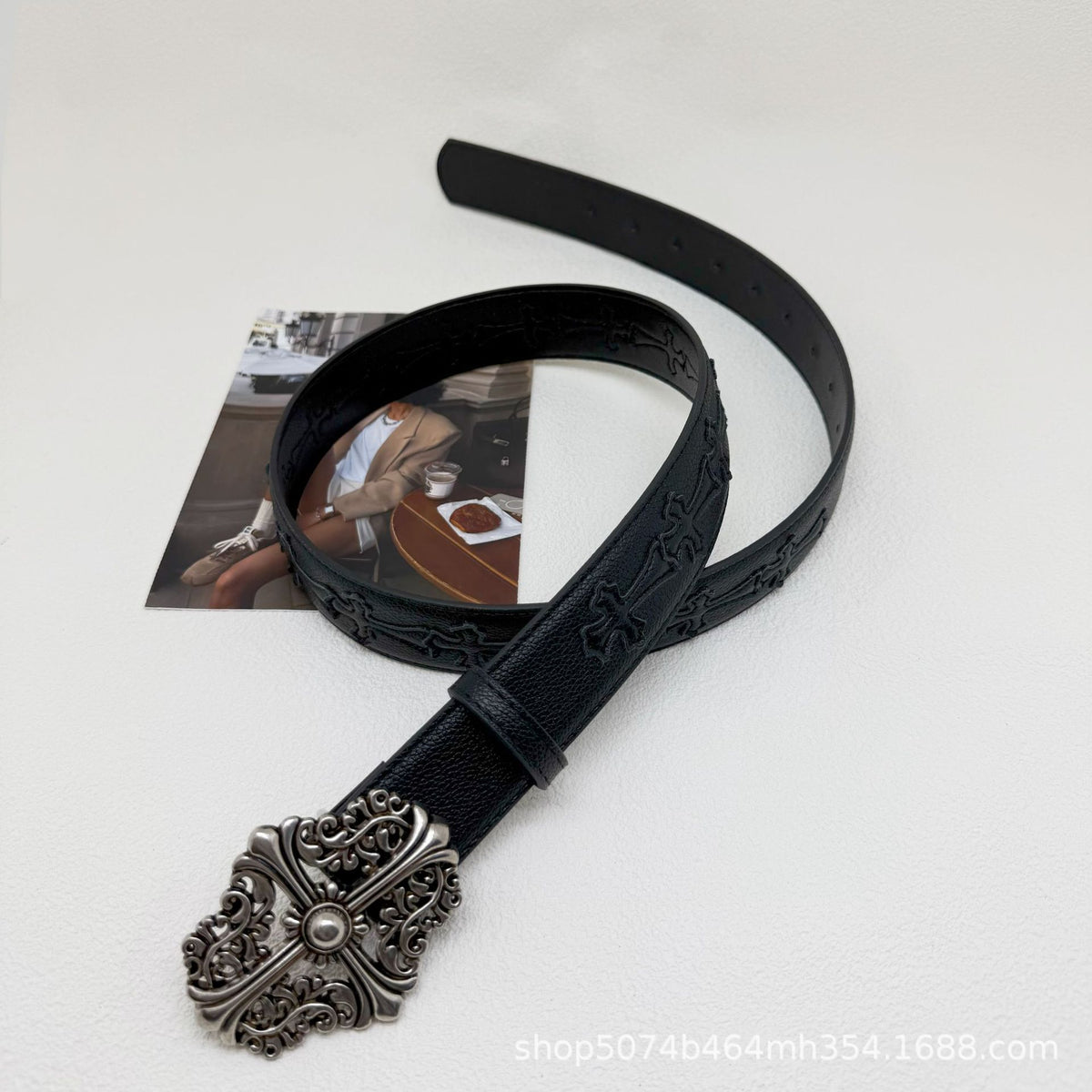 Chrome Hearts Cross Jeans Belt