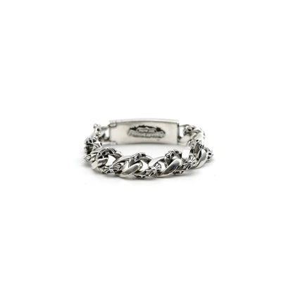 Chrome Hearts Dagger ID Fancy Link Clip Bracelet
