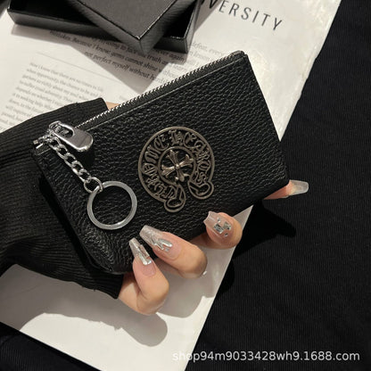 Chrome Hearts Luxury Leather Coin Purse Pendant