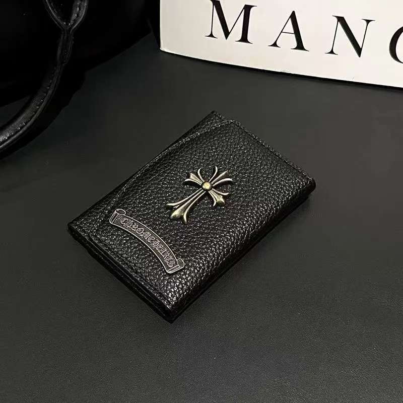Chrome Hearts Cross Card Holder Coin Purse