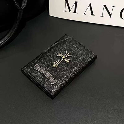 Chrome Hearts Cross Card Holder Coin Purse