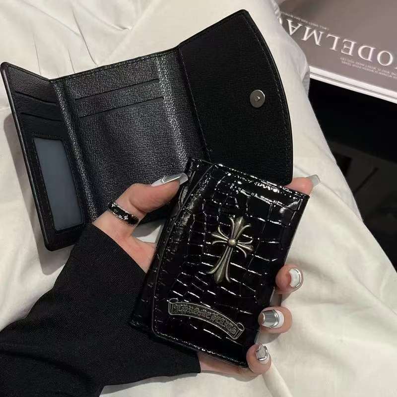 Chrome Hearts Cross Card Holder Coin Purse